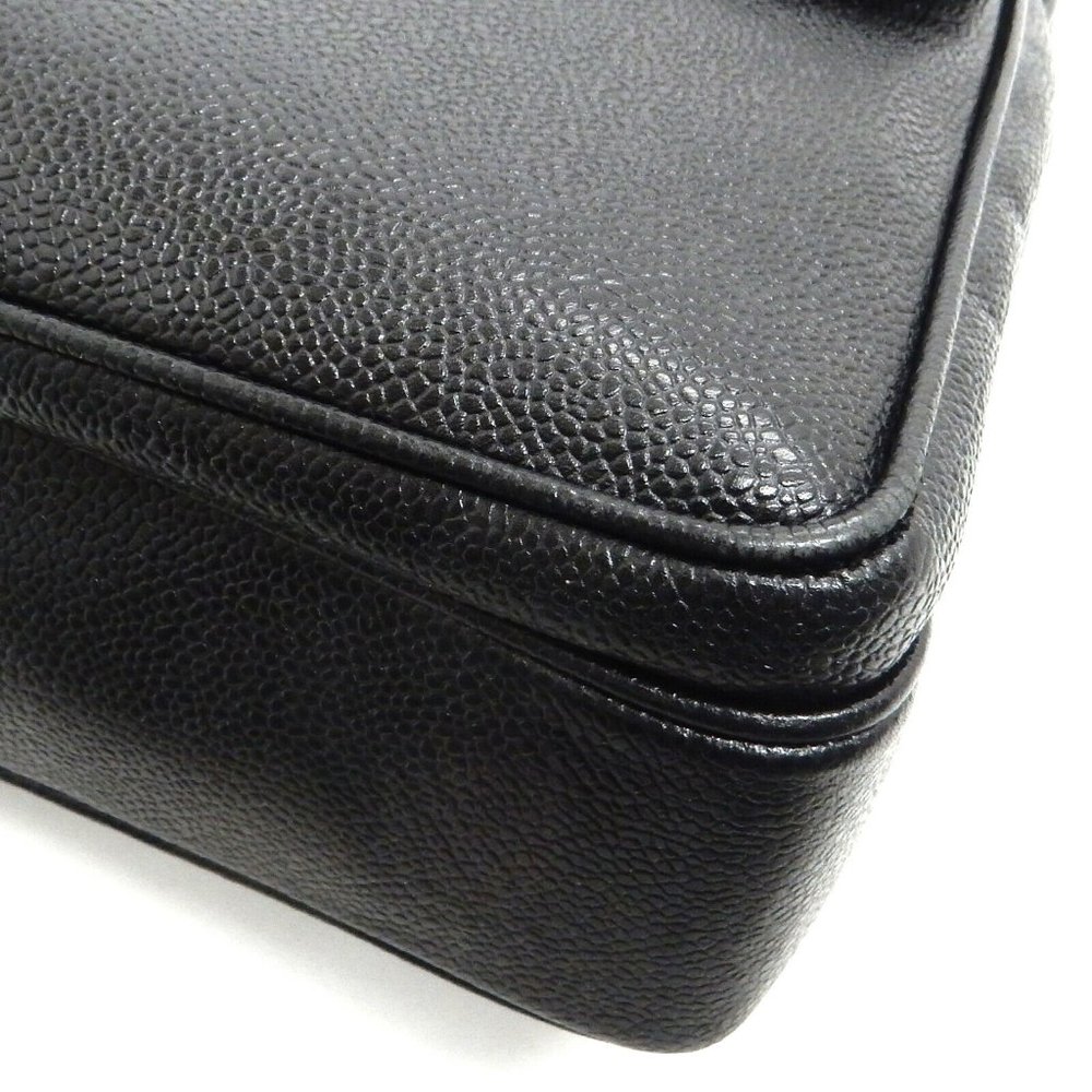 Chanel Black Leather Shoulder or Tote Bag - Picture 7 of 11
